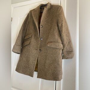 Lauren by Ralph Lauren Tweed Coat